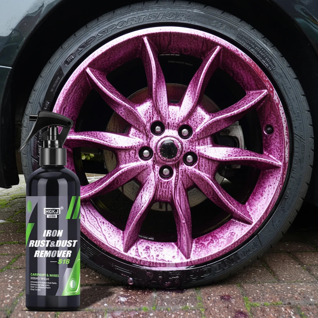 Iron Remover – Effektiv Fälgrengörare & Flygrostborttagare